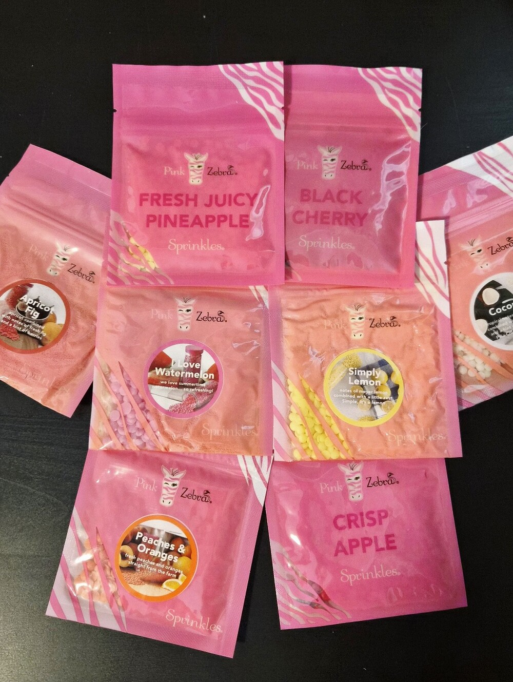 Pink Zebra Assorted "Farm To Market" Sprinkles Sachets
